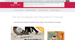 Desktop Screenshot of fotografiaportugal.com